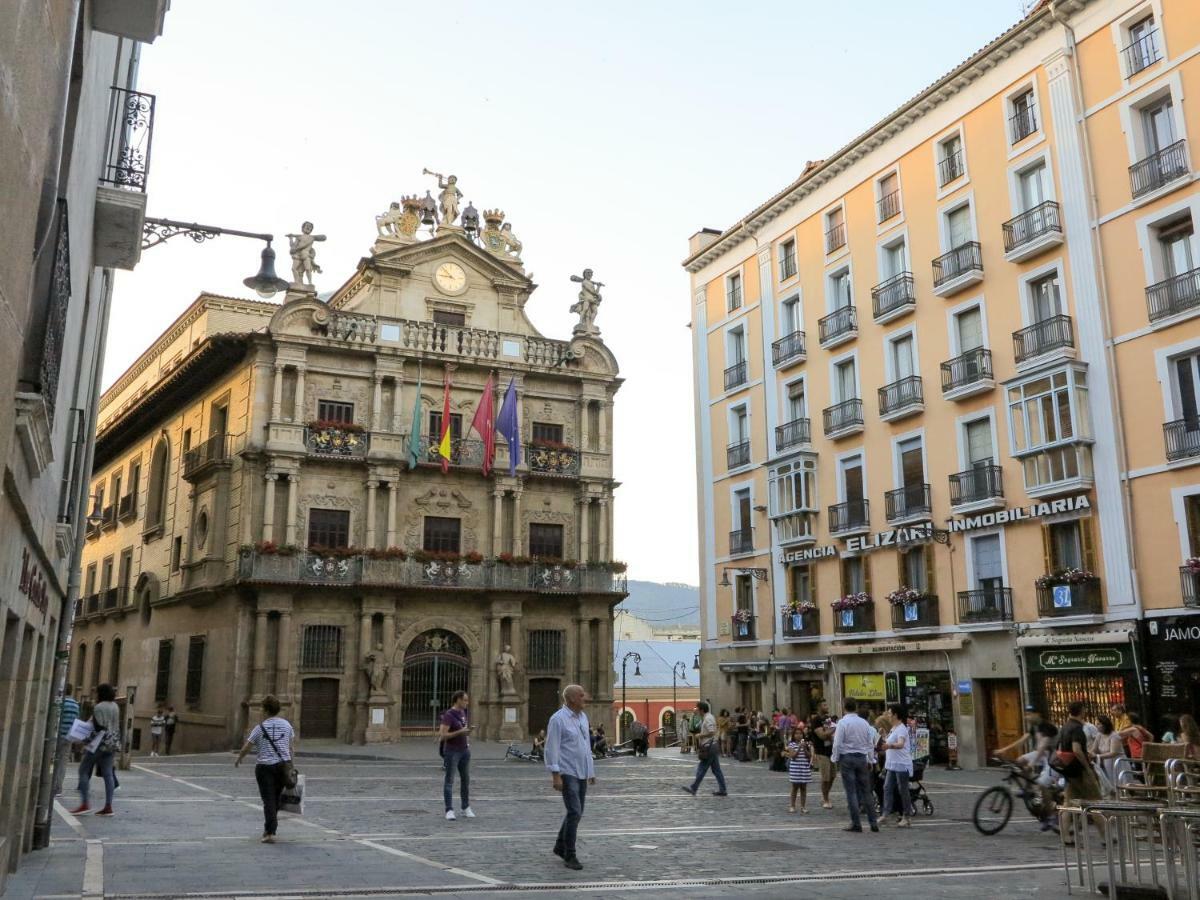 팜플로나 El Mirador De La Cuesta De Santo Domingo 아파트 외부 사진